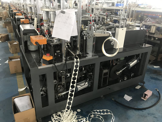 Спецификация бумаги 150-350 GSM Одно/двойная PE покрытая бумага полностью автоматическая одноразовая бумажная чашка Формирующая машина в Корее