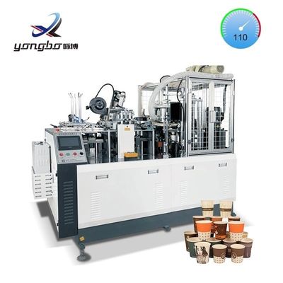 Производители на заказ одноразовые бумажные чашки машины 6.5kw для продуктов питания и напитков в Пакистане